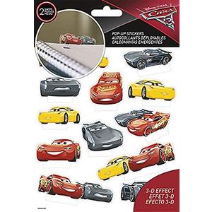 SET OF 3, Trends International Cars 3 - Pop Up Stickers