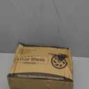 5 Inch Heavy Duty Caster Set of 4, Swivel Plate Castor Wheels with Dual Locking Brakes, Silent Polyurethane (PU) Wheels, 360 Rotation, 2800lbs Load Capacity