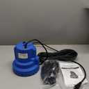 AgiiMan Automatic Submersible Water Pump - 1HP 5000GPH Pool Cover Pump with 33ft Power Cord for Pool Draining, Pond Pump Removal for Pool, Hot Tubs, Rooftops, Water Beds (Blue)