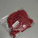 Eboot Christmas Red Velvet Bows Xmas Ribbon Bow Ornaments Christmas Tree Hanging Bow with Wire for Wreath Garland Gift Wrapping Crafts Home Decoration Holiday Party Supplies(7 Inch)