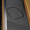 Walking Pad, Under Desk Treadmill with Incline for Home Office 2.5HP Portable Walking Treadmill with 265 Lbs Weight Capacity Walking Machine, Remote Control, LED Display (Black Orange)