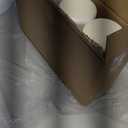 Guyii Cloud Coffee Table, Cute White Modern Tea Table, Irregular Indoor End Table for Living Room, Free Shape with 4 Legs, 35.82 Inches