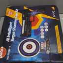 VATOS Smart Electronic Shooting Game Set, 2.4GHz Rechargeable Toy Gun with Auto-Scoring Target and Real-Time Voice Feedback, 4 Game Modes, Indoor and Outdoor Shooting Game Toy for Kids Age 10+, Teens