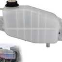 Coolant Reservoir Tank w/Cap & Sensor, Compatible With 1995-2002 International Harvester 3800 4700 4700LP 4700LPX 4800 4900 Trucks, Radiator Overflow Recovery Surge Expansion Bottle, Replace# 603-5101