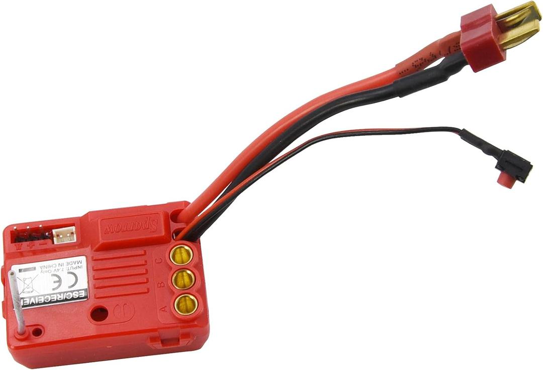 Blomiky M16110 Electronic Speed ESC Receiver with On/Off Switch for Haiboxing 18859 18859A 16889A 16890A RC Truck / 16890A ESC