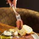 Plastic Forks 100 Count Heavy Duty Disposable Clear Plastic Forks Bulk Cutlery Cake Fork Clear Utensils Silverware for Party Restaurant