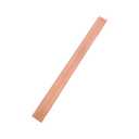 1Pcs C110 Copper Flat Bar 12" Long, Copper Bus Bar 99.98% Copper Metal, Copper Flat Bar Stock 1/8" (3mm) x 1" (25mm) x 12"(305mm) for Various DIY1PCS,3 * 25 * 305mm