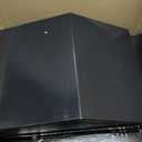 Broan-NuTone 634M Steel Roof Cap for 6" Round Duct, for Range Hoods, LoSone Fans, and Bath Ventilation Fans, Black