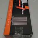 Adjustable Mobile CPU Stand, Ventilated Computer Tower Stand with 4 Caster Wheels Fits Most PC Tower, Under Desk CPU Holder PC Floor Cart Computer Riser for Students and Gamers (Black)