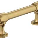 Amerock BP36770CZ | Champagne Bronze Cabinet Pull | 3 in (76 mm) Center-to-Center Cabinet Handle | Winsome | Drawer Pull | Kitchen Cabinet Handle | Furniture Hardware