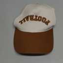 Football Upside Down Reversed Trucker Hat Vintage Western Style Embroidered Snapback Baseball Hat for Men Women (Brown), One Size