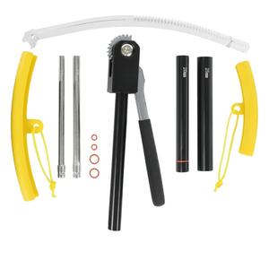 Dirt Bike Tire Changing Tool Kit Fits for Motocross Enduro Dirt Bike 16" to 21" Wheels, Portable Tire Changer Includes with 15/17/20/25mm Axles