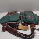 Nylon and Leather Tool Belt | Framing Tool Bags/Pouch | for Carpenter, Construction, Framers & Electrician (Green)