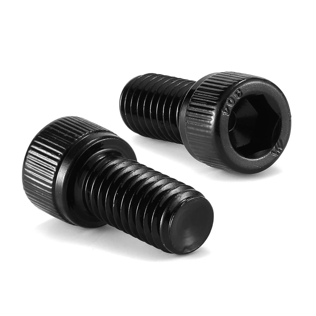 3/8-16 x 3/4" Socket Head Cap Screws Bolts, 20Pcs 304 Stainless Steel 18-8, Allen Socket Hex Drive, Full Thread, Black Oxide by SG TZH(with Hex Spanner)