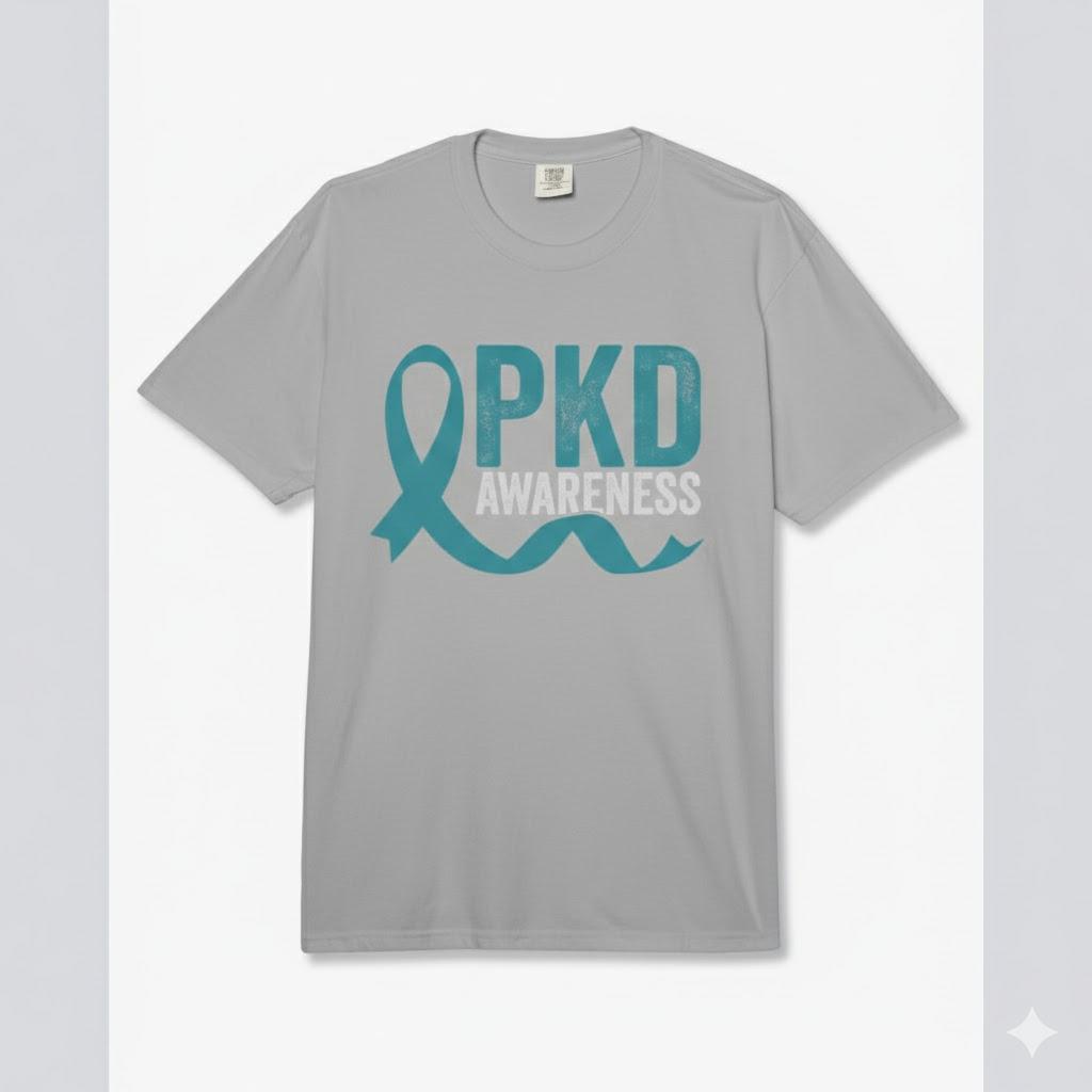 PKD Awareness Polycystic Kidney Disease Warrior Fighter TShirt, size small