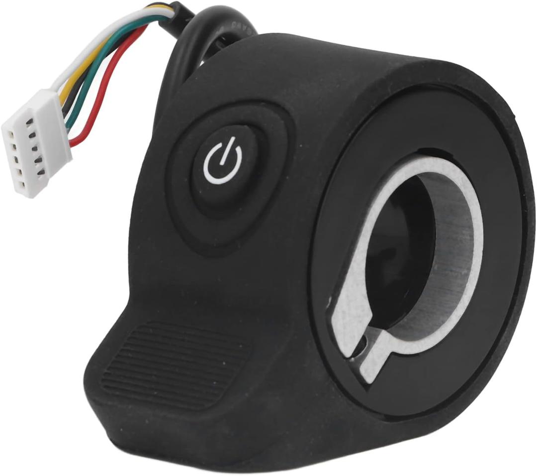 Electric Scooter Thumb Throttle, Scooter Throttle Speed Control ABS Finger Throttle Booster Scooter Thumb Speed Throttle Accelerator Accessories Replacement Part Electric Scooter Thumb Throttle, Scooter Throttle Speed Control ABS Finger Throttle Booster Scooter Thumb Speed Throttle Accelerator Accessories Replacement Part