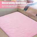 Shag Area Rug for Bedroom 3x5, Pink Fluffy Area Rugs for Living Room,Soft Fuzzy Rug Non-Shedding Indoor Plush Carpet for Kids Bedroom Nursery Dorm Home Decor