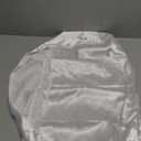 HOMBYS Pillowcase for Cube Shape Pillow-Silky and Smooth Satin Pillowcase with Hidden Zip (ONLY Pillowcase)-12"x24"x5.5" (White)
