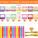 Easter Pop Tube Set Stretchy Tube Stress Relief School Classroom Prizes Easter Day Exchange Gifts for Kids Boy Girl Easter Party Favors