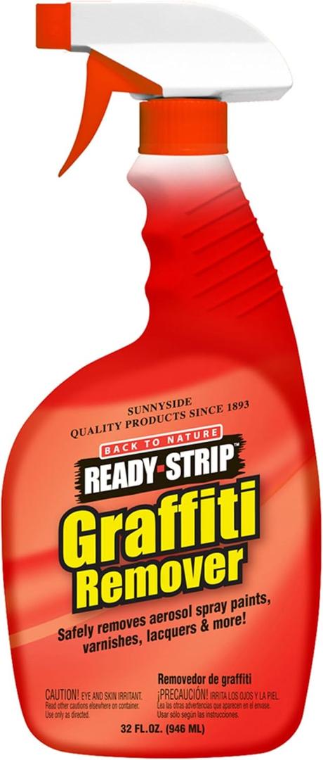 Sunnyside Corporation 68932 Ready-Strip Graffiti Remover, Quart Trigger Spray ,Orange 