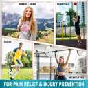 PhysFlex 2 Pack Patella Knee Brace - Knee Support and Pain Relief, Running, Hiking, Basketball, Jumpers Knee, Tendonitis, Adjustable Strap Patellar Tendon Stabilizer (Gray)