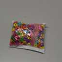 300+ Pieces 9x12mm Big Large Alphabet Letter Beads Charms A-Z Mixed Plastic Shape Loose Bead for Jewelry Making Bracelets Necklaces Key Chains (Classic Solid Colors)