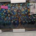 Tree of Life Bohemia Tempered Glass Backsplash for Kitchen Stove 30"x18"