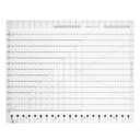Quilting Rulers 17-3/4in x 22in, Clear Acrylic Sewing Rulers, Slotted Quilting Ruler for Precise Fabric Cutting, Patchwork Template Tool for Sewing, Quilting & Crafting