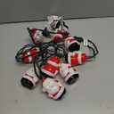 10 Light Santa Head Light Set -  Christmas Santa Claus Decorations String Lights with 10 Santa Claus Decorations Lights, Santa Claus Novelty Fairy Lights for Party Kid's Room Xmas Tree Decor