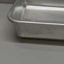 Nordic Ware Natural Aluminum Commercial Cake Pan with Lid, Rectangle Pan with Lid Silver, 9 x 13
