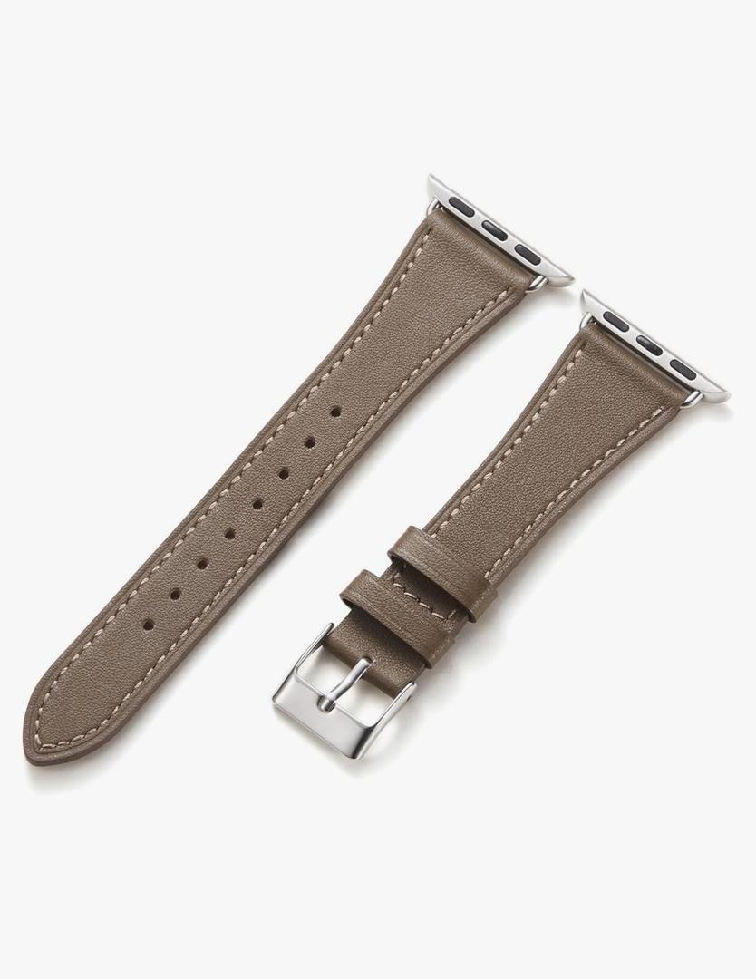 HANDODO Italian Genuine Leather Band Women for Apple Watch Series 10 9 8 7 6 5 4 3 2 1 SE SE2 Ultra 2, SGS Certified Dressy Bracelet Cute Strap for iWatch 38mm