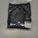 RITERA Plus Size Tops for Women Long Sleeve Button Down Shirts Casual Fall V Neck Blouses XL-5XL (Black)