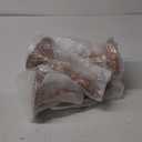 Eaasty 3 Pcs Cake Stand Set Round Cake Stand with Crystal Bling Pendants Dessert Table Display Set for Wedding Event Birthday Party Dessert Table(Rose Gold)