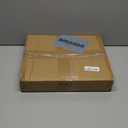 Happyhiram 30 Pcs Large Treat Boxes with Handles Black and White Stripes, 9x6x6 Gable Gift Boxes Barn Carry Out Box Recyclable Paper Packaging for Graduation Lunch (Pop-up Black)