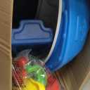 Step2 Fiesta Cruise Sand & Water Table with Umbrella, Kids Activity Sensory Playset, Summer Outdoor Toys, 10 Piece Water Toy Accessories, for Toddlers 2+ Years Old (Multicolor)