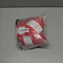 Thin Chenille Yarn for Crocheting & Knitting, Soft Plush Yarn for DIY Crafts, Amigurumi, Home Decor - 3 Light - 4 Pack of 1.7oz/142yds - Red