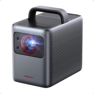 NEBULA Cosmos Laser 4K Projector, 2200 ANSI Lumens, Android TV with Dongle, Autofocus, Auto Keystone Correction, Screen Fit, Home Theater Projector with Wi-Fi & Bluetooth, for Office and Business Use