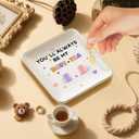 Friend Birthday Gifts for Women, Personalized Jewelry Dish with "You'll Always Be My Best-Tea, Unique Friendship Gifts for Women Birthday Christmas Valentine, Ceramic Ring Dish Female Friend Gifts