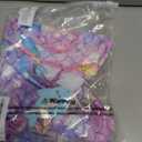 Mermaid Gymnastics Leotards for Girls 4-13 Years Old Toddler Kids Dance Tumbling Outfit Matching Shorts Set Birthday Gifts (8-9 Years, Sk36)