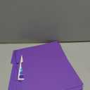 18 Pack Purple File Folders 8.5x11 Inch,1/3 Cut Tab Colored File Folders Letter Size,Office Folders for Document