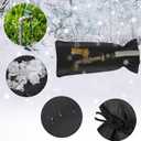 2 x Outdoor Faucet Covers for Winter Freeze Protection,20.4"X8" Hose Bib Covers for Winter,Reusable Thicker Waterproof Insulated Spigot Cover