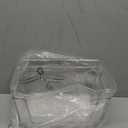 2 Set Pantry Organizers and Storage - Clear Stackable Bins with Bamboo Lid for Fruit, Onion, Potato, Vegetable - Trash Bag Holder Dispenser Under Sink Organizer for 4-13 Gal Bags