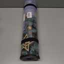 Christmas Kitchen Mats Set of 2, 17x30 + 17x47 Inch Xmas Kitchen Rugs, "Merry Christmas And Happy New Year" Pinecone & Star Decor, Non - Slip Floor Mats for Kitchen, Dining Area Christmas Decoration