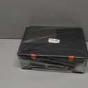 Photo Storage Box 4" x 6", 18 Inner Extra Large Photo Case Large Photo Organizer Acid-Free Photo Box Storage Photo Keeper Photo Storage Case, Plastic Craft Storage Box for Photo Stickers Stamps Seeds (Black, 18 Boxes)