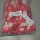 Summer Bright Floral Dress for Women 2025 - Versatile Square Neck or Off-Shoulder with Puff Sleeve for Casual, Beach (Pink, S)