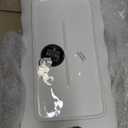 Pampa Bay Titanium-Plated Porcelain Golden Handles Large Platter, 17.5 x 9.5 x 1.75in