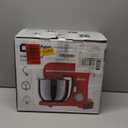 Kitchen in the Box Stand Mixer, 3.5QT Two Bowls Small Kitchen Electric Mixer, 10-Speed Portable Lightweight Matte Finish with Egg Whisk, Dough Hook, Beater (Onyx Black, 3.5QT)