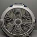 Lasko Wind Machine Fan, Air Circulator Fan with 3 Speeds, 20" Model 3300, Gray
