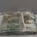 Washable Runner Rug, 2x6 Kitchen Rugs Green Long Runner Rugs with Rubber Backing, Abstract Non-Slip Carpet Runners for Hallways, Kitchen, Bedroom, Laundry, Entrance