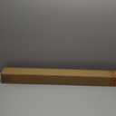 Exclusive Home Curtains Ogee 1" Curtain Rod and Coordinating Finial Set, Matte Silver, Adjustable 36"-72"